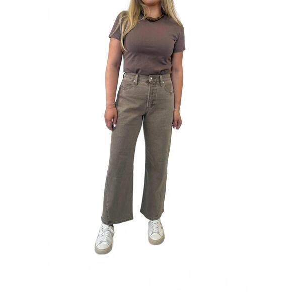 PISTOLA Tops - NEW PISTOLA alba baby tee top in mink